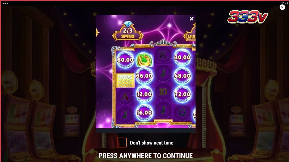 Tampilan visual neon dan gemerlap lampu kasino pada slot Bet It on the Glitz Re-Flash